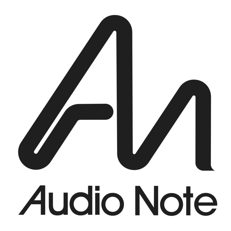 Schwarz-weißes Logo mit den Buchstaben "A" und "N" für "Audio Note".