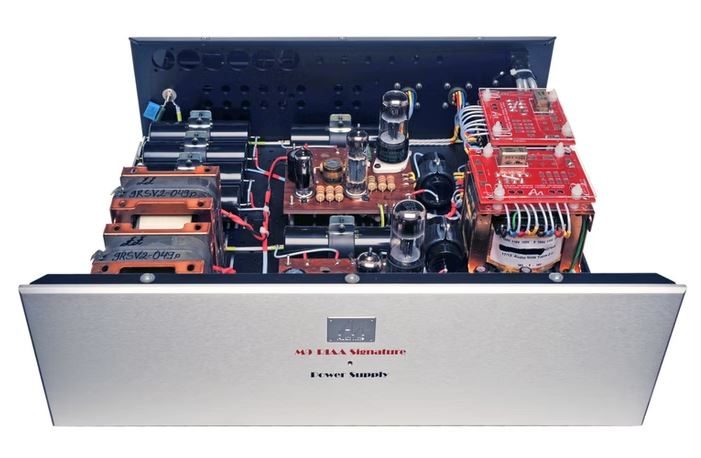 Audio Note (UK) M9 RIAA-Vorverstärker innen Innenleben der Audio Note (UK) M9 RIAA-Vorverstärker.